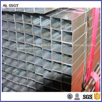 China Manufacture Q235 cold rolled square tube galvanized steel pipe balcony railing Structure pipe