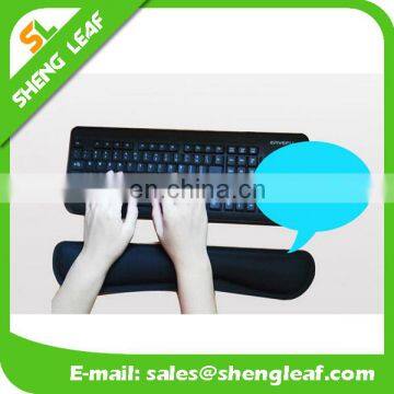 black with foam PVC mouse pad length about 46cm