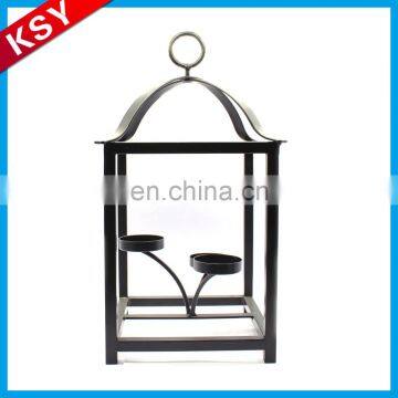 Top Quality Wall Hanging Bottle Lantern Metal Tree Branch Chandelier Candle Holder photo-4