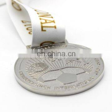 Custom Design Made Embossment Logo Round Medals With Ribbons photo-6