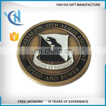 Promotional US Cheap Personalized Souvenir 2d Custom Engraved Marnine Corps Air Force Navy Military Army Challenge Coin photo-5