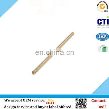 Brass axle parts,metal shaft with knurling