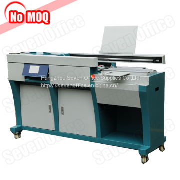 3 Years Warranty Automatic Bookbinding Machine Manufacturer Glue Binding Machine With Side Glue Function photo-3