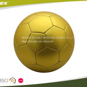 Gold soccer ball