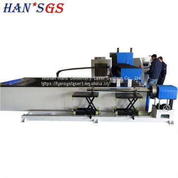 1000w 2000w 3000w Factory Price Metal Tube Processing Fiber Laser Cutter for Pipe photo-3