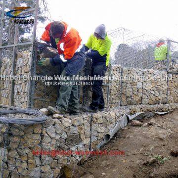 Hot - Dipped Galvanized Welded Gabion Box High Toughness Long Service Life