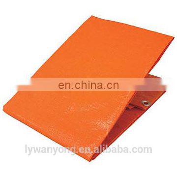 140gsm-160gsm uv protection waterproof orange pe tarpaulin roll