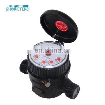 15mmm - 25mm mechanical single jet water flowmeter