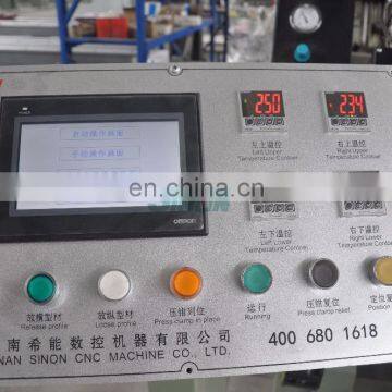 Automatic Four Corner PVC Window Door Frame Welding Making Machine photo-5