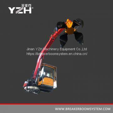 Electric Hydraulic Material Hanlder System For Garbage Station