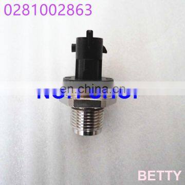 100% GENUINEI AND  NEW FUEL RAIL PRESSURE SENSOR OEM 0281002863