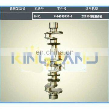 Original/aftermarket diesel engine 6HK1 Forged Steel Crankshaft 8943967374