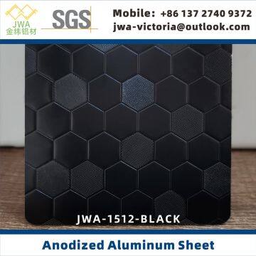 Embossed Anodized Aluminum Sheet, Anodized Aluminum Coil for Aluminum Luggages and Bags Materials, Interior Decorative Materials, Aluminum Curtain Wall Materials