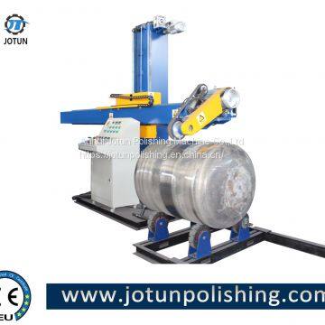 China automatic tank inner and outer polishing grinding machine