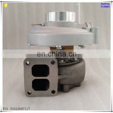 KKK turbo charger K31 Turbocharger 53319887117 51091007481 53319707117 turbo for MAN Truck 464 D2876LF4V Engine parts