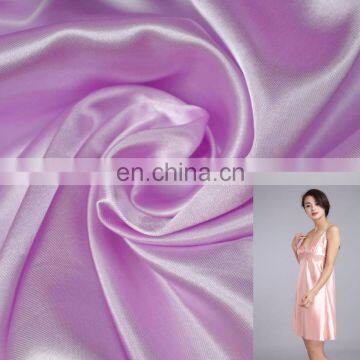 100% polyester bright pattern shiny satin fabric/mirror satin fabric for scarf/curtain and garment lining