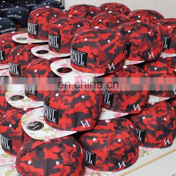 Custom Printing Brim5 Panel Snapback Hats