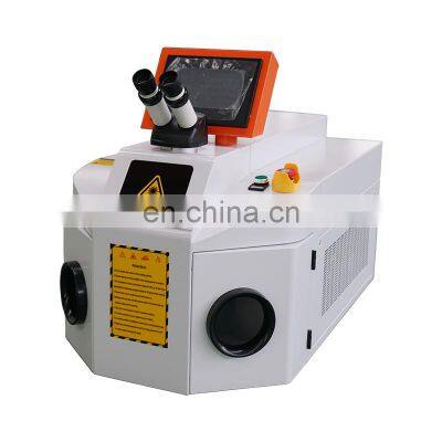 200W Table silver gold copper jewelry laser welding machine for eardrop bracelet works