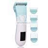 Quiet Safety Kids Electric Hair Trimmer Pro Rechargeable Waterproof Cordless Baby Hair Clipper photo-4