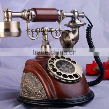 wooden old model fashion telephone