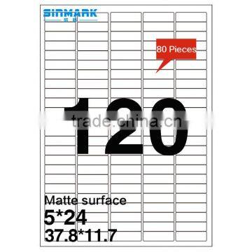 SINMARK Matte Surface 38mm*12mm Self Adhesive Wrapping Paper