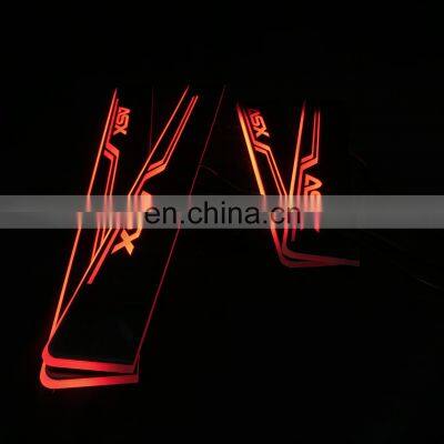 Led Door Sill Plate Strip Welcome Light Pathway Accessories for Mitsubishi asx dynamic sequential style