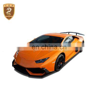 Car Accessories Auto Parts Full Carbon Fiber Front Lip For Lambor Huracan Lp610 Front Bumper Lip DNC Style