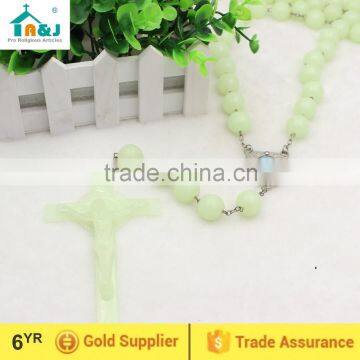 Big Plastic bead Luminous Wall Rosary