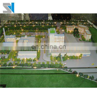 School scale building model, Construction architectural model, Real estate maquette