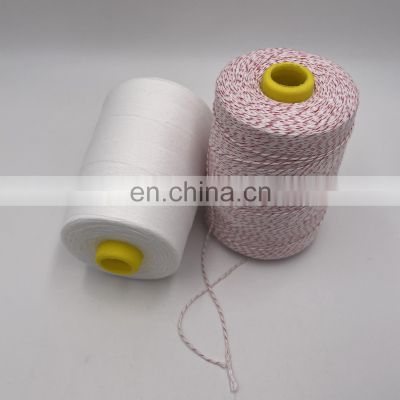 Hilo de coser de bolsa high tenacity polyester twist yarn