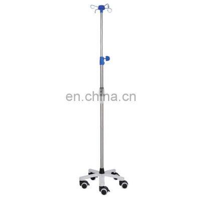 Hot Selling Kinds of Types Medical Infusion Stand With Caster for Hospital and Clinic photo-2
