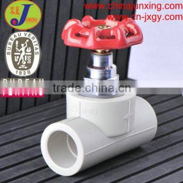 PERT Pipe fittings/ Plastic pipe fittings hot fusion brass stop valve