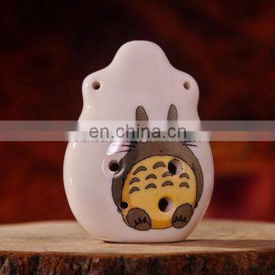 Totoro Picture Cartoon Printed Ocarina Instrument for Kids