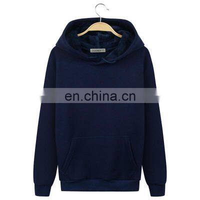 Customized 320g Heavy Hooded Brand 100% Cotton Sweater Customized Terry Long-sleeved Plus Velvet Padded Hoodie photo-2