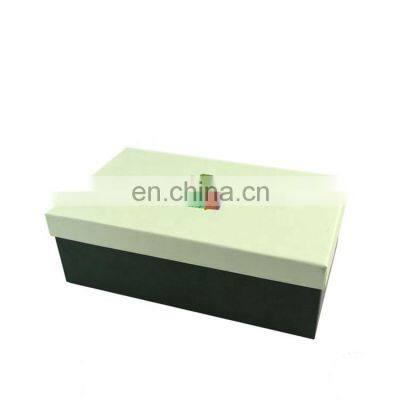 High Quality Lid and Base Paper Box for Recycled Cardboard Packaging Shoe Boxes With Custom Logo photo-2
