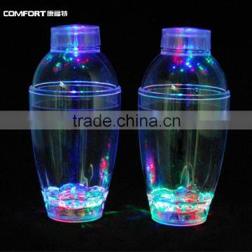 High Clear Mini Led Flashing Glass Bottles Custom Logo Shaker Bottle photo-5