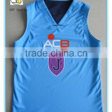 Reversible 100% Polyester Basketball Singlets photo-3