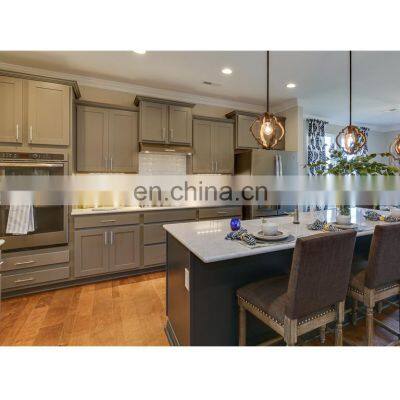 Modern Design u Shaped Carved Wood European Complete Units Set photo-4