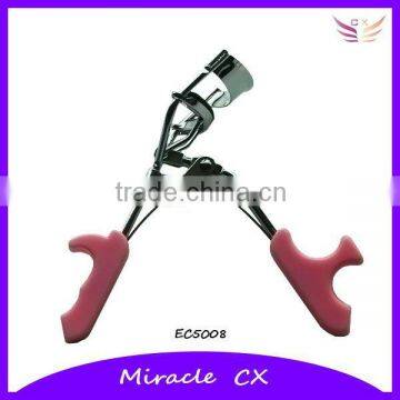 Special shaped plastic handle eyelash curler