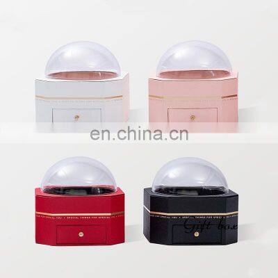 Custom i Love u Eternal Rose Storage Box Wedding Anniversary Floral i Love You Gift Box Wholesale