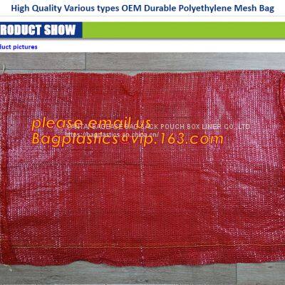 5kg 10kg 15kg 30kg 50kg Raschel Mesh Bags for Potato Vegetable,50*80cm 35kg Plastic Raschel Mesh Bag, Bagplastics, Bagease photo-4