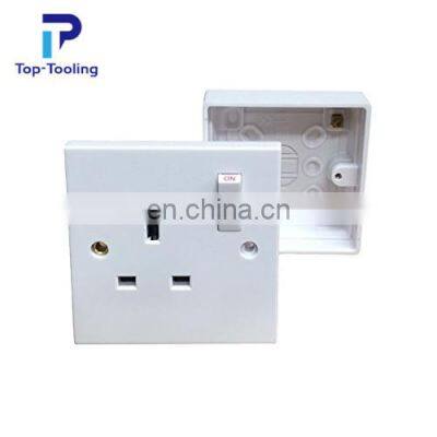 Bell Switch Socket Plastic Injection Mold photo-3