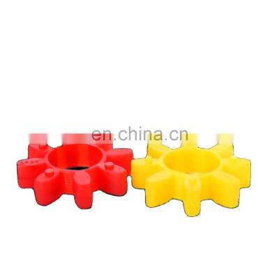 yellow elastic buffer pad of plum blossom coupling GR-14/19/24/28/38/42/48/55/65/75