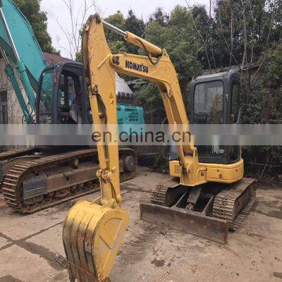 Originally Japan imported used excavator KOMASTU PC55 great performance with reasonable price PC 55