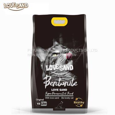 Sand for Cat Pet Litter Pellet Bentonite Clumping Cat Litter Kitty Litter Carbon photo-4