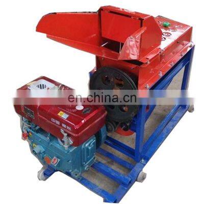 Cheaper family use small corn cob threshing machine