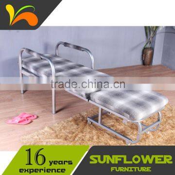 Hospital Extra Metal Folding Bed Chair photo-3