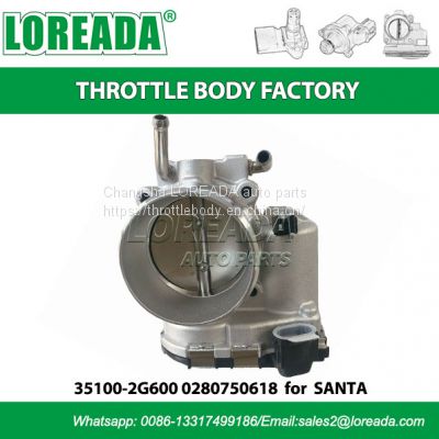 35100-2G600 Throttle Body Assembly for 2015 2016 Hyundai Azera : Grandeur HG 0280750618