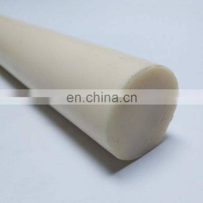 Cream/ beige antistatic POM rod plastic pomalux rigid ESD POM rod