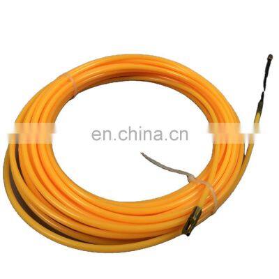 Interchangeable flexible curve guide and pulling eyelet wire pulling tools nylon wire puller fish tape